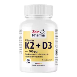 VITAMIN Kapsułki K2 MENAQ7, 60 kapsułek