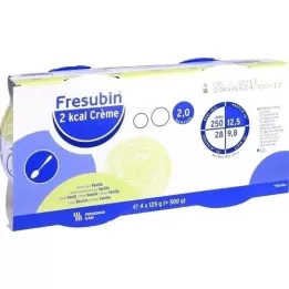 FRESUBIN 2 kcal Krem waniliowy w filiżance, 4X125 g