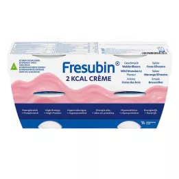 FRESUBIN 2 kcal Krem z dzikich truskawek w kubku, 4X125 g