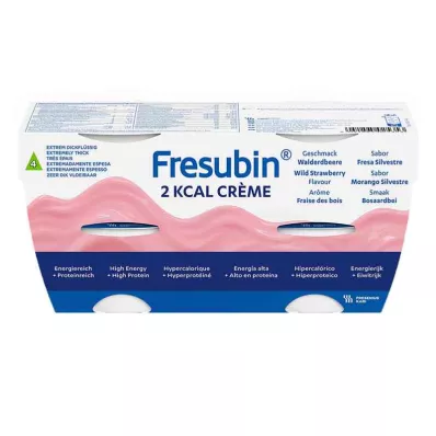 Fresubin 2 kcal krem z poziomki |Budyń & odżywka budulcowa (4x125 g) Fresubin 2 kcal krem z poziomki |Budyń & odżywka budulcowa (4x125 g)