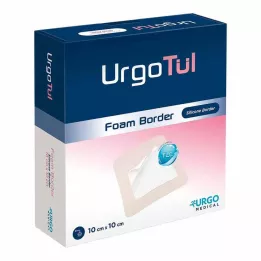 URGOTÜL Opatrunek Foam Border 10x10 cm, 10 szt