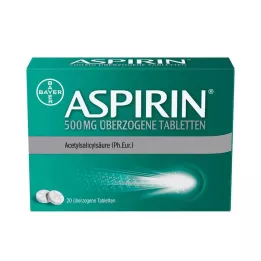 ASPIRIN Tabletki powlekane 500 mg, 20 szt