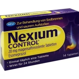 NEXIUM Tabletki powlekane dojelitowe Control 20 mg, 14 szt