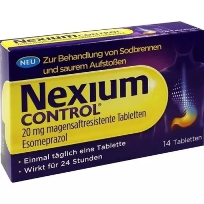 NEXIUM Tabletki powlekane dojelitowe Control 20 mg, 14 szt