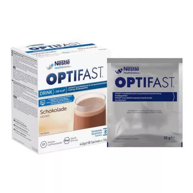 Optifast domowy napój czekoladowy w proszku, 8x55 g Optifast domowy napój czekoladowy w proszku, 8x55 g