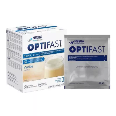 Optifast domowy napój waniliowy w proszku, 8x55 g Optifast domowy napój waniliowy w proszku, 8x55 g