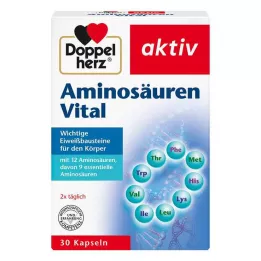DOPPELHERZ Aminokwasy Vital Capsules, 30 kapsułek