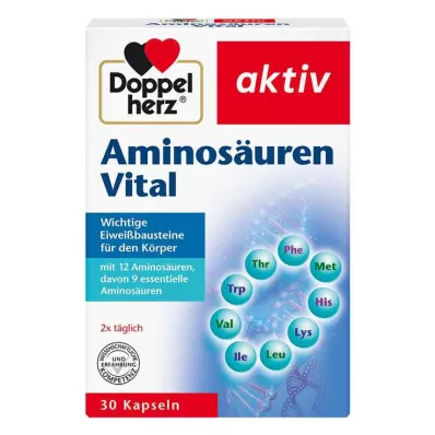 DOPPELHERZ Aminokwasy Vital Capsules, 30 kapsułek