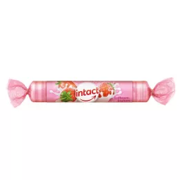 Nienaruszona bułka jogurtowo-truskawkowa z dekstrozą, 40 g