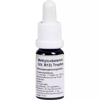 METHYLCOBALAMIN Krople witaminy B12, 10 ml