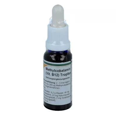 Krople metylokobalaminy i witaminy B12 (20 ml)