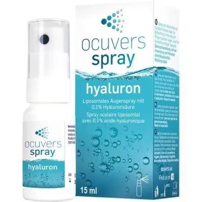 OCUVERS hialuronowy spray do oczu z hialuronem, 15 ml