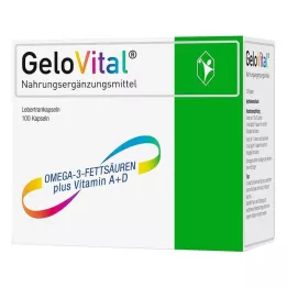 GELOVITAL Suplement diety kapsułki z olejem z wątroby dorsza, 100 szt