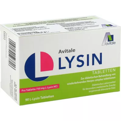 L-LYSIN 750 mg tabletki, 90 szt