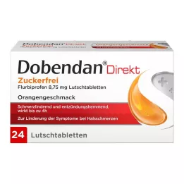 DOBENDAN Bezpośredni bezcukrowy Flurbiprofen 8,75 mg Lut, 24 szt