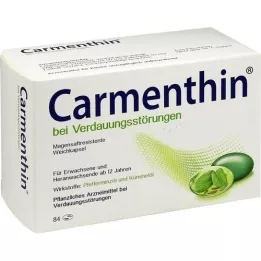 CARMENTHIN na niestrawność msr.soft caps., 84 szt