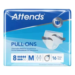 ATTENDS Pull-ony 8 M, 16 szt
