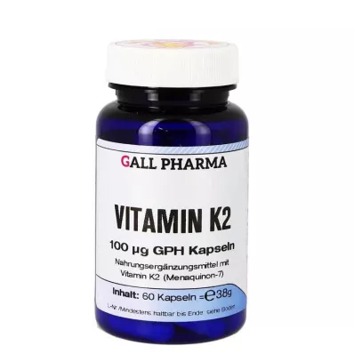 VITAMIN K2 100 µg GPH Kapsułki, 60 szt