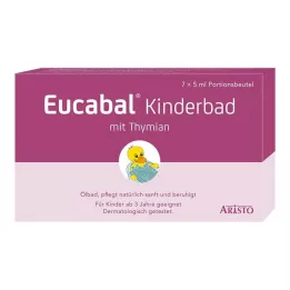 EUCABAL Kąpiel dla dzieci z tymiankiem, 7X5 ml