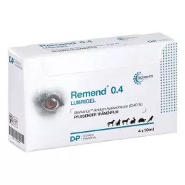 REMEND Lubrigel dla psa/kota/konia, 4 x 10 ml