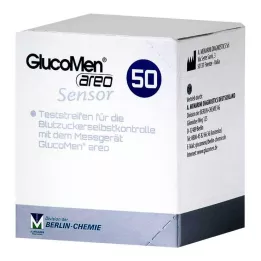 GLUCOMEN paski testowe czujnika areo, 50 szt