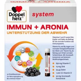 DOPPELHERZ Ampułki systemu Immun+Aronia, 10 szt