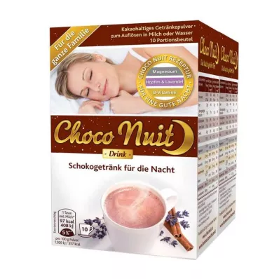 Choco Nuit Napój czekoladowy na dobranoc w proszku, 20 szt