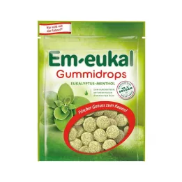 Guma Em-eukal krople eukaliptusowo-mentolowe zawierające cukier, 90 g