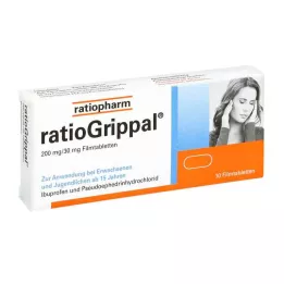 RATIOGRIPPAL Tabletki powlekane 200 mg/30 mg, 10 szt
