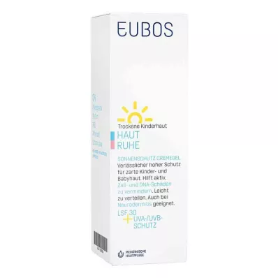 Eubos Dziecięcy krem łagodzący do ochrony przed słońcem LSF 30 + UVA, 50 ml