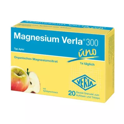 Magnez Verla 300 Granulat Jabłkowy, 20 szt Magnez Verla 300 Granulat Jabłkowy, 20 szt