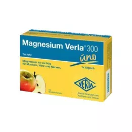 MAGNESIUM VERLA 300 granulek jabłkowych, 50 szt
