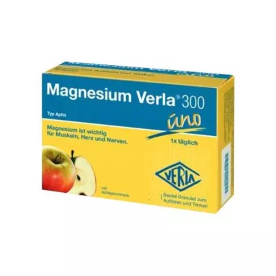 Magnez Verla 300 granulat jabłkowy, 50 sztuk Magnez Verla 300 granulat jabłkowy, 50 sztuk