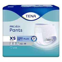 TENA PANTS plus XS spodnie jednorazowe ConfioFit 50-70 cm, 14 szt