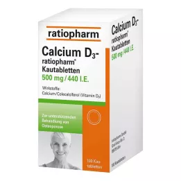 CALCIUM Tabletki do żucia D3-ratiopharm, 100 szt
