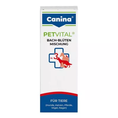 PETVITAL Bach Flowers No.3 Globules vet., 10 g