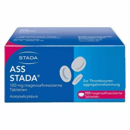 ASS STADA Tabletki powlekane dojelitowo 100 mg, 100 szt