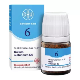 BIOCHEMIE DHU 6 Kalium sulphuricum D 6 globulek, 10 g