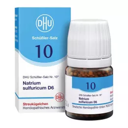 BIOCHEMIE DHU 10 Natrium sulphuricum D 6 globulek, 10 g
