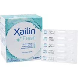 XAILIN Świeże krople do oczu, 30 x 0,4 ml
