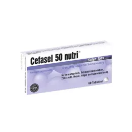 CEFASEL 50 tabletek selenu nutri, 60 szt