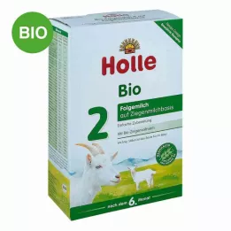 HOLLE Ekologiczne mleko następne 2 w proszku na bazie mleka koziego, 400 g