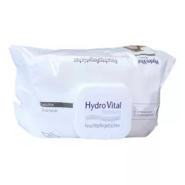 HYDROVITAL Chusteczki nawilżane z masłem shea, 80 szt