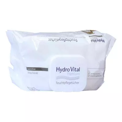 Hydrovital chusteczki nawilżane z masłem shea (80 sztuk)