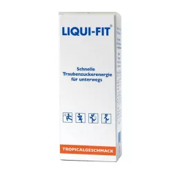 LIQUI FIT Płynny roztwór cukru Tropical saszetka, 12 szt