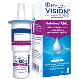 HYLO-VISION Żelowe krople do oczu SafeDrop, 10 ml