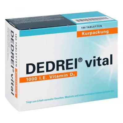 Pakiet kuracji tabletkami Dedrei Vital (180 sztuk)