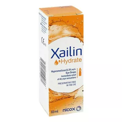 XAILIN Krople do oczu Hydrate, 10 ml