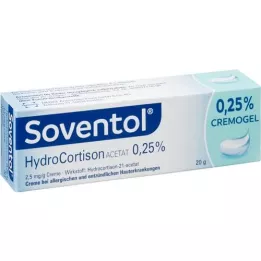 SOVENTOL Octan hydrokortyzonu 0,25% w kremie, 20 g