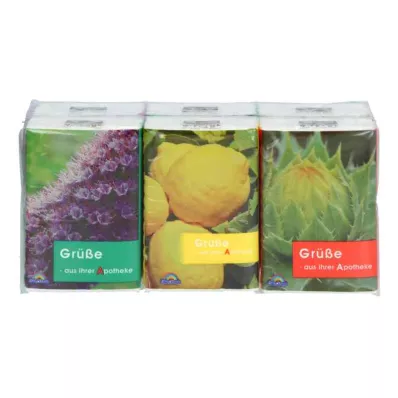 Chusteczki kieszonkowe Flora, 1 szt Chusteczki kieszonkowe Flora, 1 szt